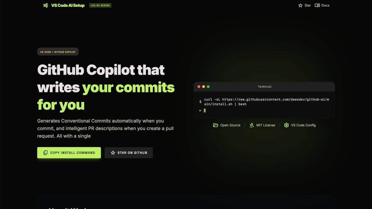 VS Code AI Setup